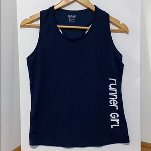 BAW Athletic Navy Sleeveless Tank Top Small